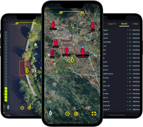 Turf-appen i mobilen